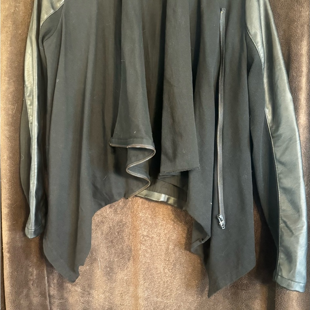 Blank NYC Black  Leather Jacket